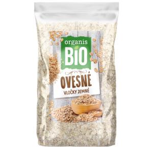 ORGANIS Ovesné vločky jemné BIO 500 g