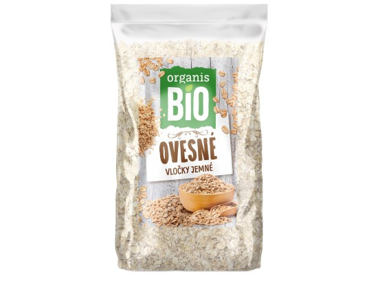 ORGANIS Ovesné vločky jemné BIO 500 g