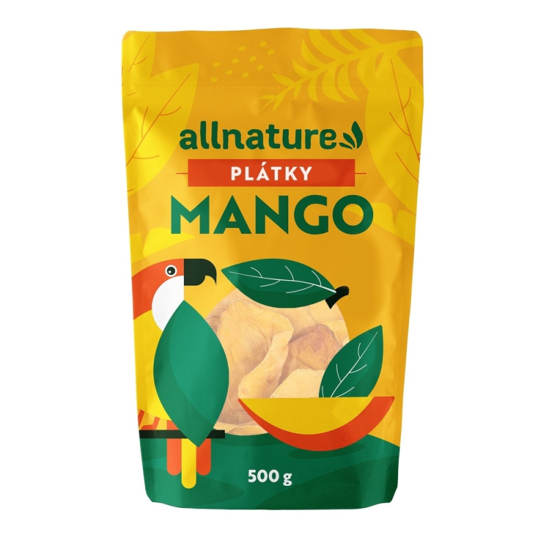 ALLNATURE Sušené mango exclusive 500 g