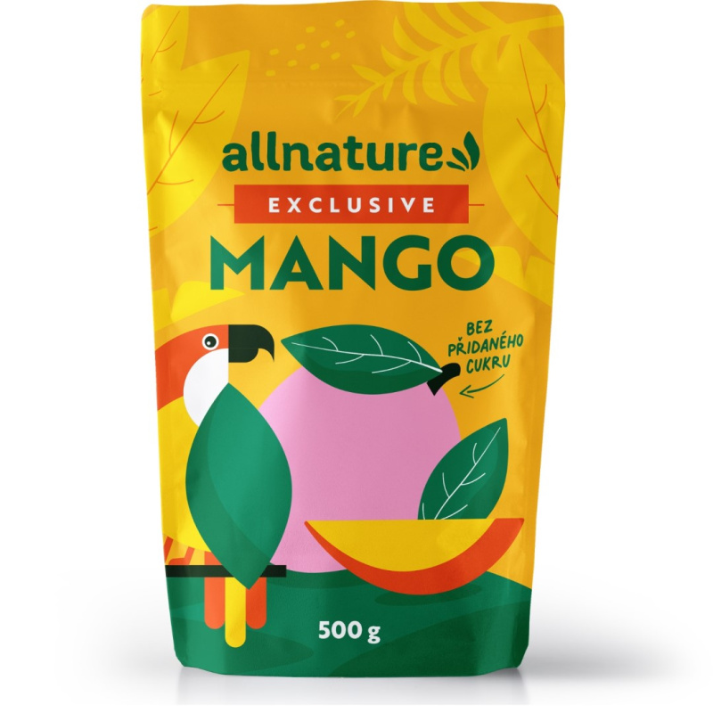 ALLNATURE Sušené mango exclusive 500 g