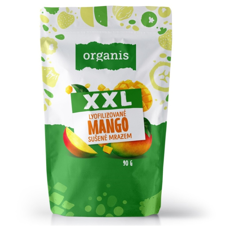ORGANIS Mango sušené mrazem XXL 90 g