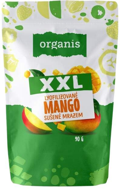 ORGANIS Mango sušené mrazem XXL 90 g