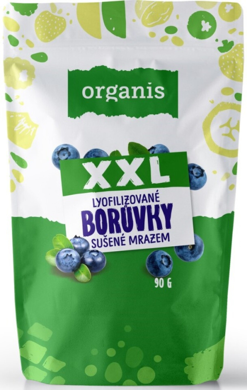 ORGANIS Borůvky sušené mrazem XXL 90 g