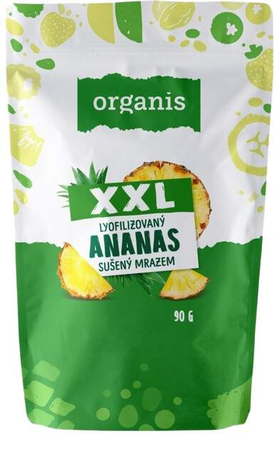 ORGANIS Ananas sušený mrazem XXL 90 g