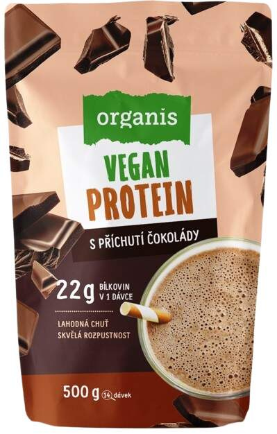 ORGANIS Veganský protein čokoláda 500 g