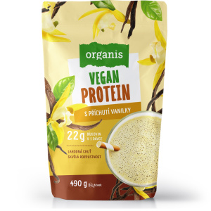 ORGANIS Veganský protein vanilka 500 g