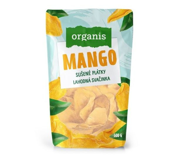 ORGANIS Mango plátky sušené 500 g