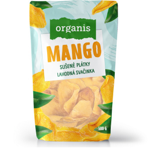 ORGANIS Mango plátky sušené 500 g