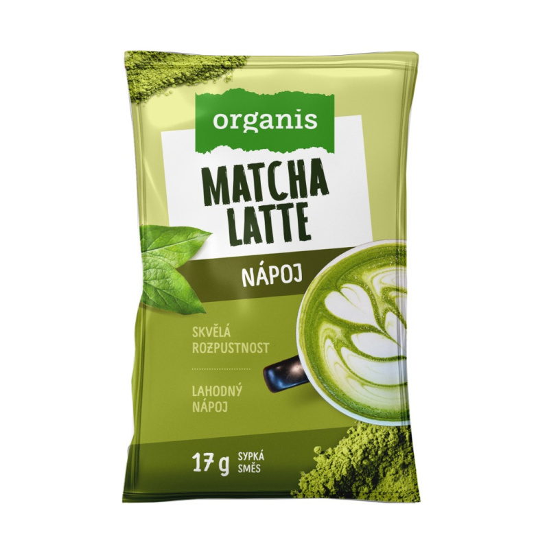 ORGANIS Matcha latte čaj 17 g