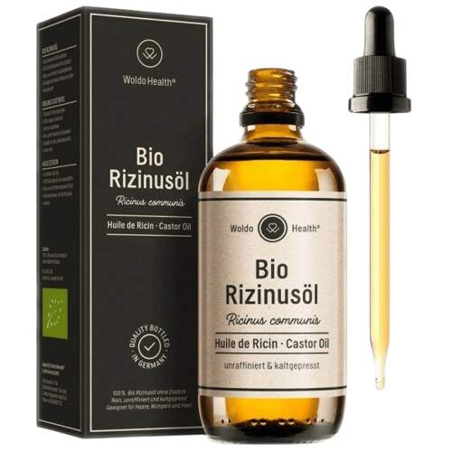 WoldoHealth Ricinový olej BIO 100 ml