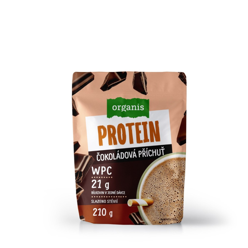 ORGANIS Protein čokoláda 210 g