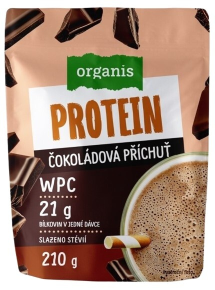 ORGANIS Protein čokoláda 210 g