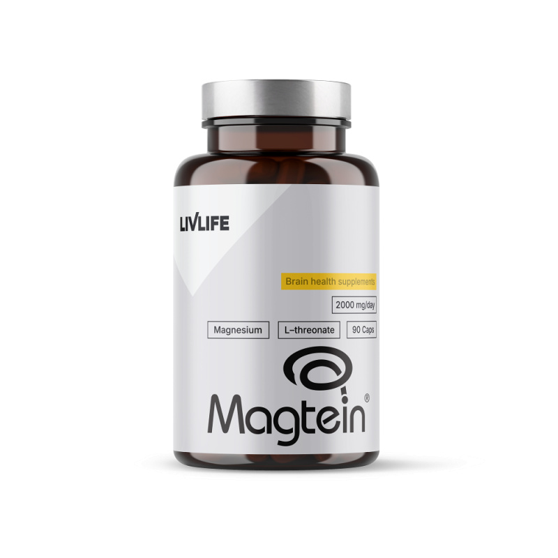 LIVLIFE Magnesium L-treonate 90 kapslí