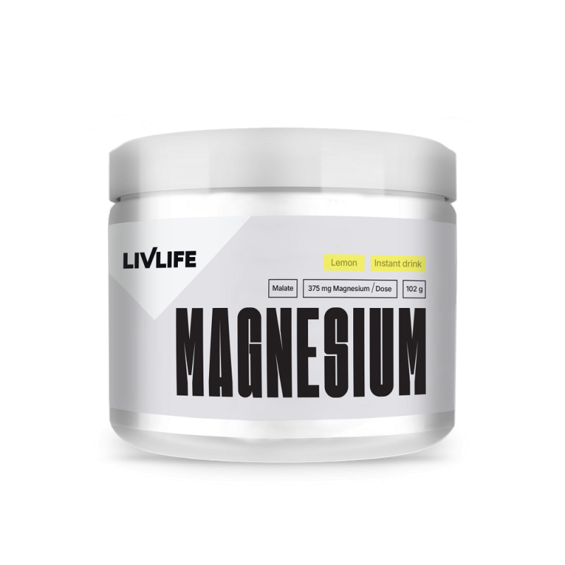 LIVLIFE Magnesium malate 15% drink citron 102 g