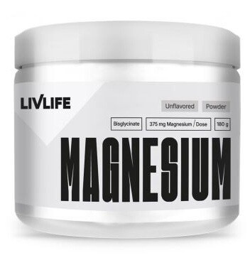 Livlife Magnesium bysglicinate 180 g