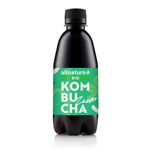 ALLNATURE Kombucha zázvor BIO 330 ml