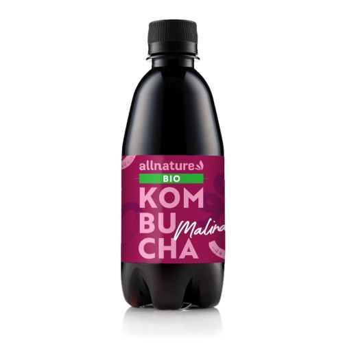 ALLNATURE Kombucha malina BIO 330 ml