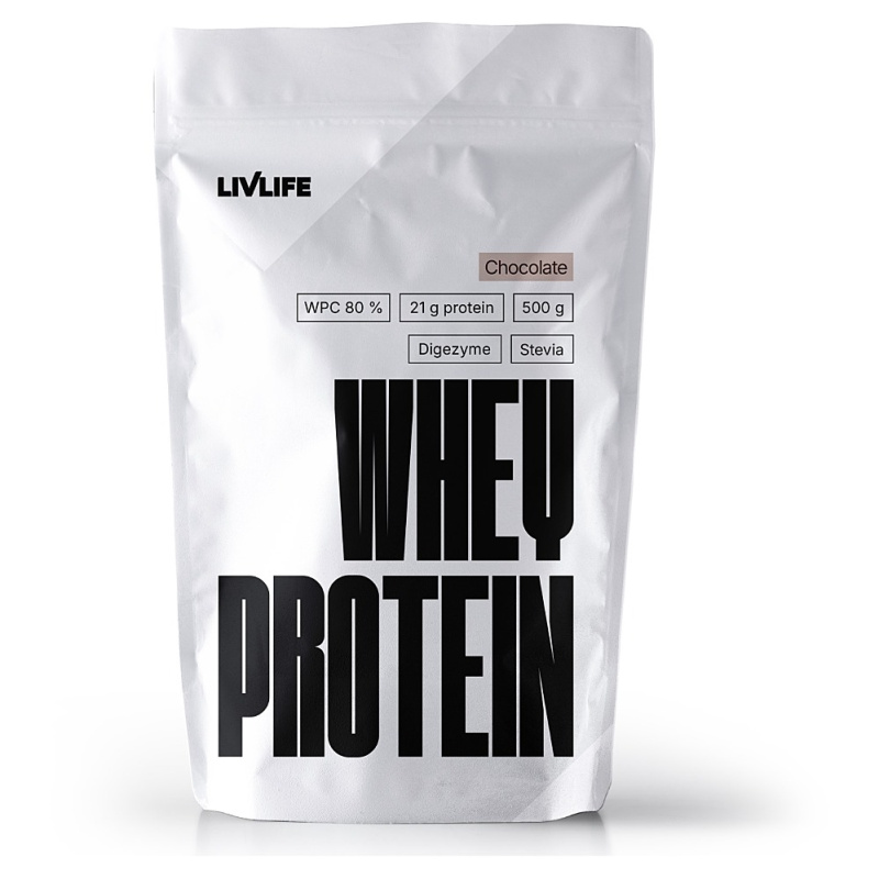 LIVLIFE Whey protein čokoláda 500 g