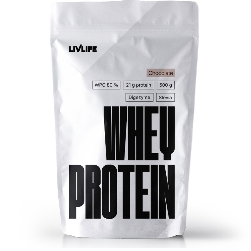 LIVLIFE Whey protein čokoláda 500 g