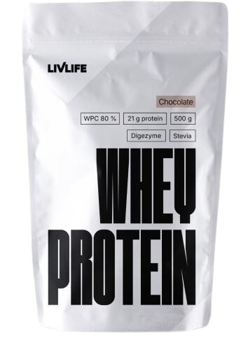 LIVLIFE Whey protein čokoláda 500 g