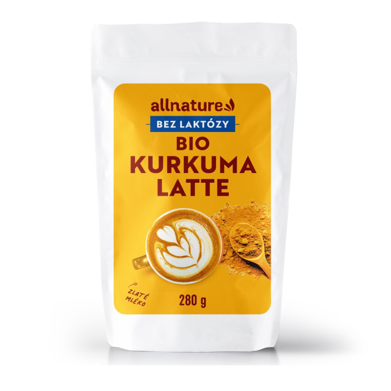 ALLNATURE Kurkuma latte BIO 280 g