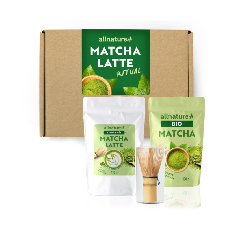 ALLNATURE Matcha latte ritual 3 kusy