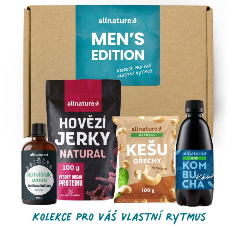 Allnature Men’s Edition dárkový balíček 4 ks