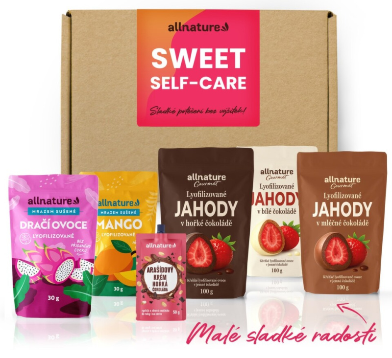 Allnature Sweet Self-Care dárkový balíček 6 ks