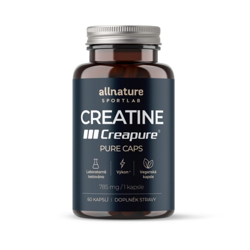ALLNATURE Sportlab creatine creapure monohydrát 60 kapslí