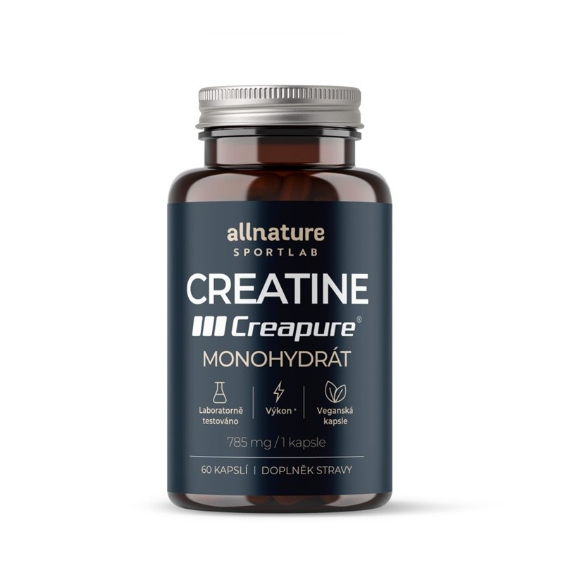 ALLNATURE Sportlab creatine creapure monohydrát 60 kapslí