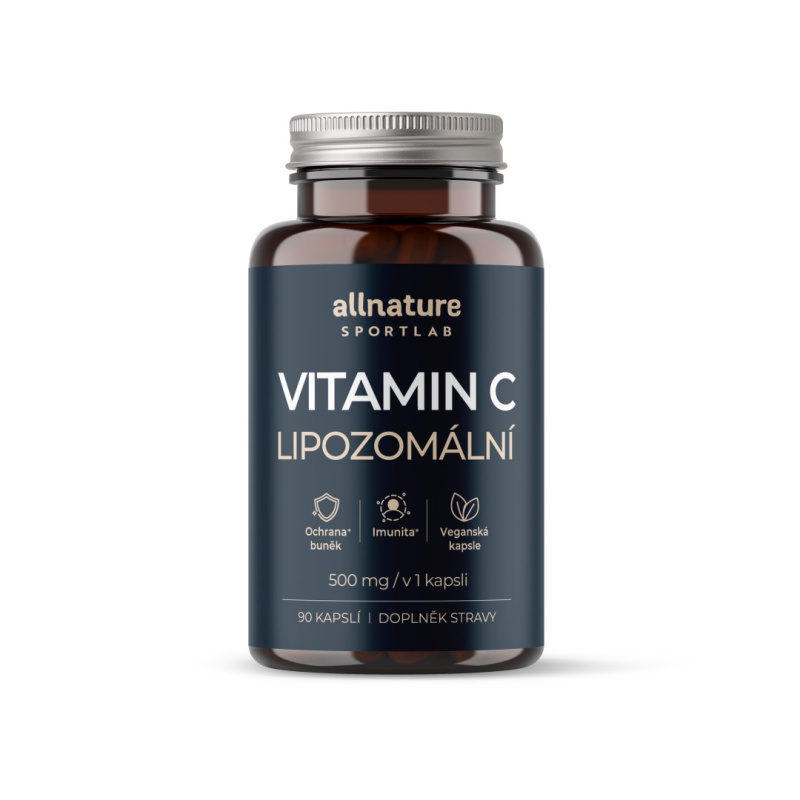 ALLNATURE Sportlab Lipozomální Vitamin C 500 mg 90 kapslí