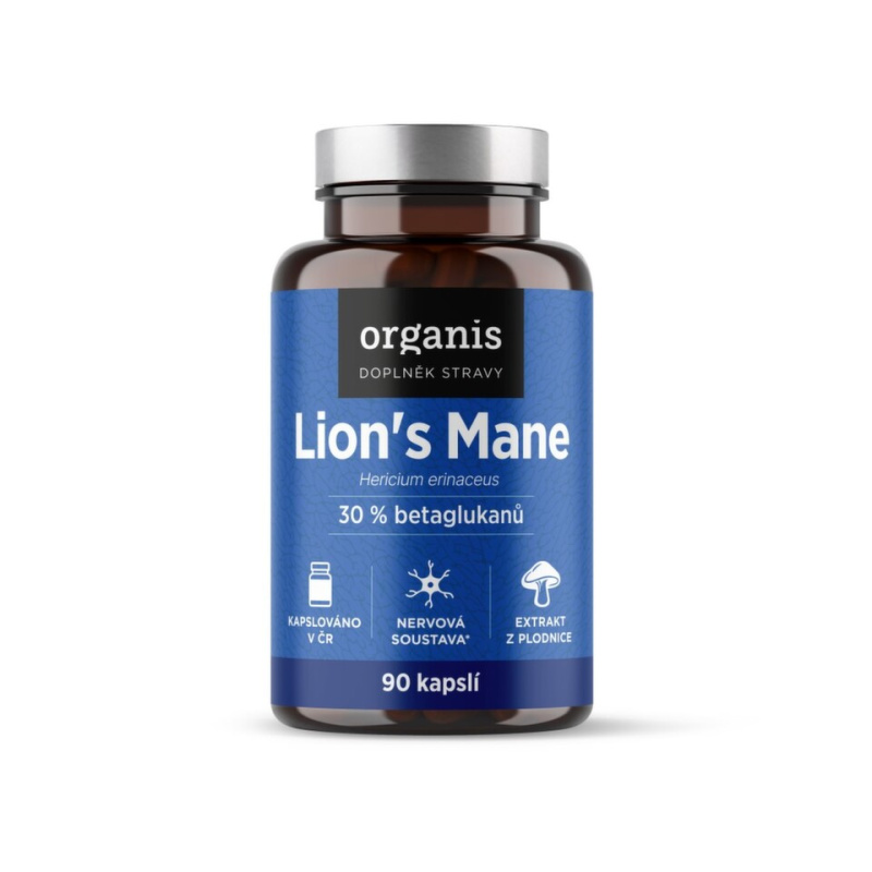 Organis Lion's mane 90 kapslí