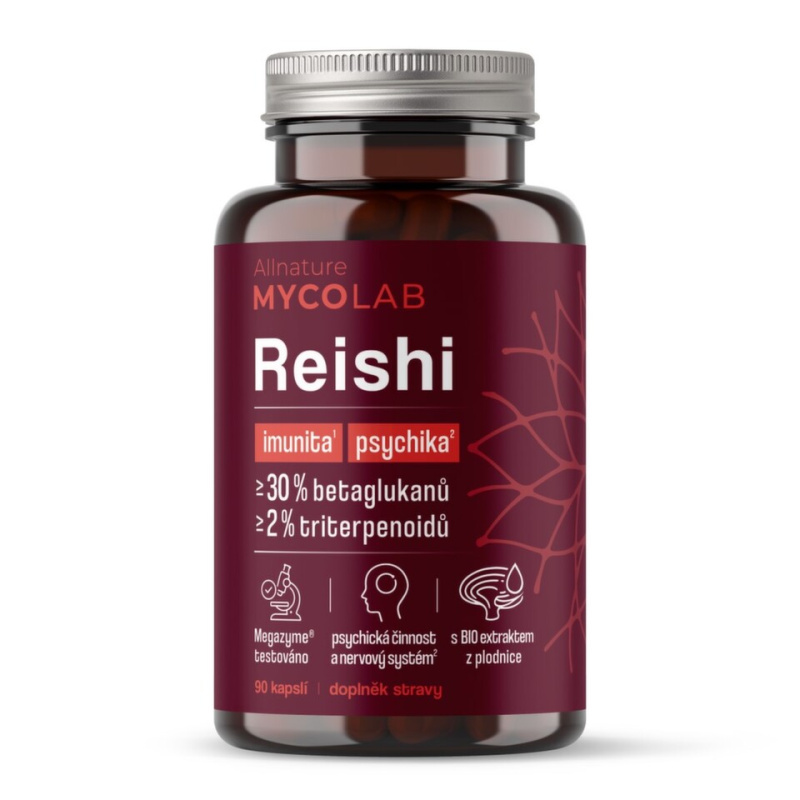 Allnature Mycolab Reishi  cps.90