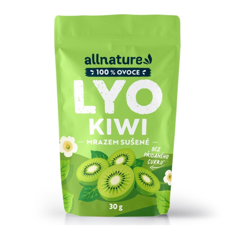 ALLNATURE Kiwi sušené mrazem 30 g