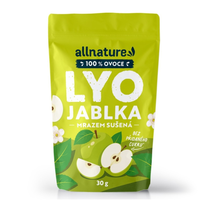 ALLNATUR Jablka sušená mrazem 30 g