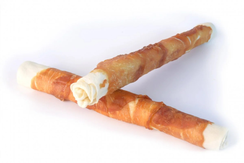 Magnum Chicken Roll on Rawhide stick 10" 170g 2ks 2ks