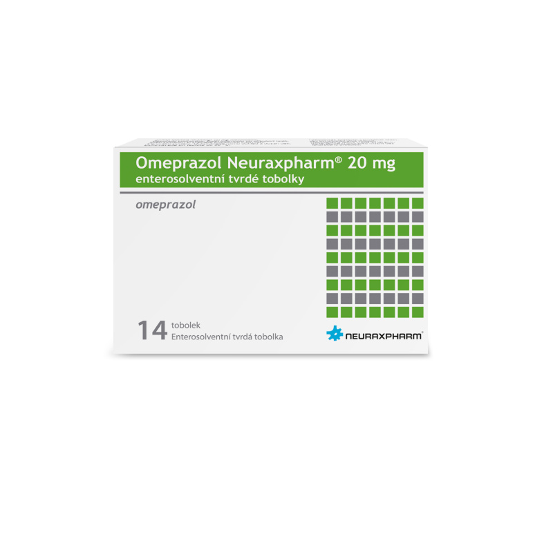 OMEPRAZOL Neuraxpharm 20mg 14 tobolek
