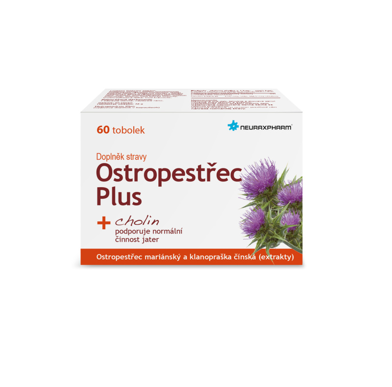 Neuraxpharm Ostropestřec Plus 60 tobolek