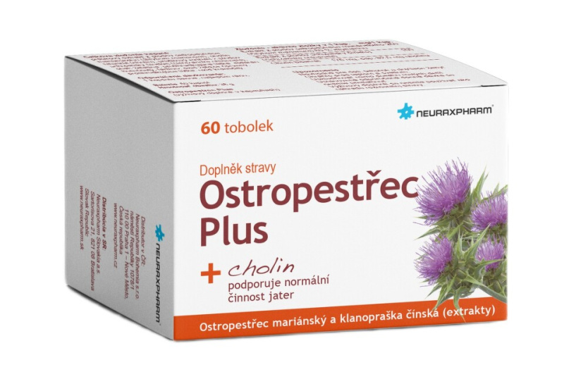 Neuraxpharm Ostropestřec Plus 60 tobolek