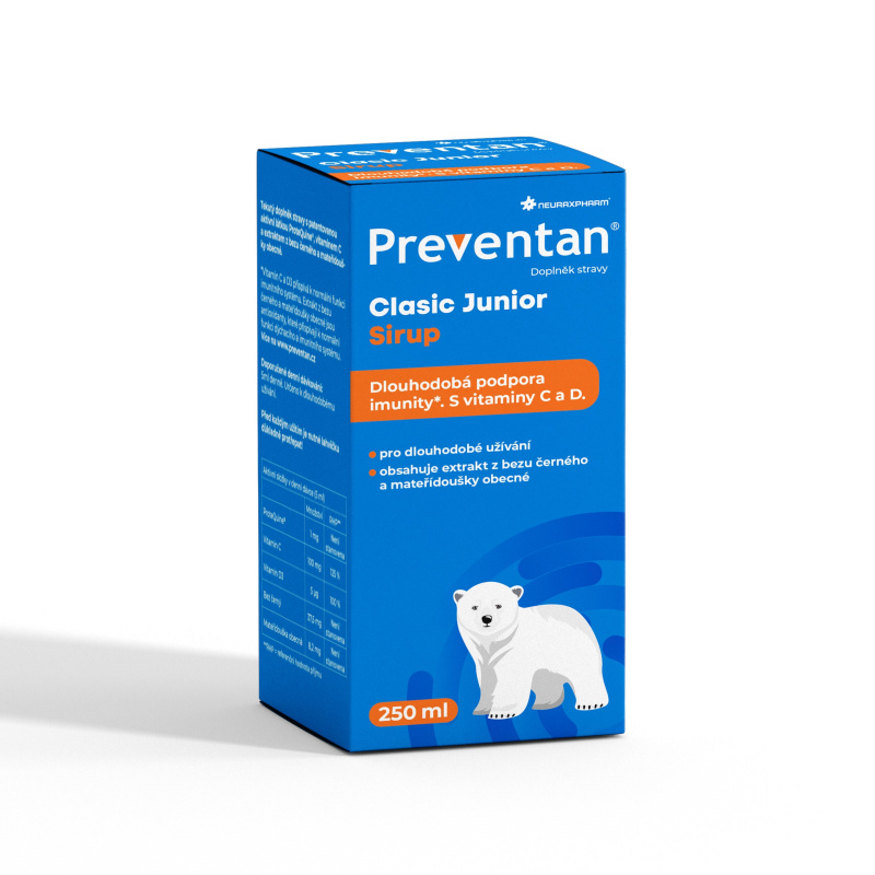 PREVENTAN Clasic junior sirup 250 ml