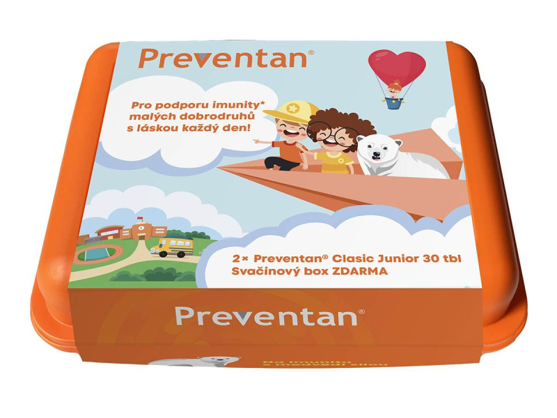 Preventan Junior Akut tbl.2x30+svačinový box 2024