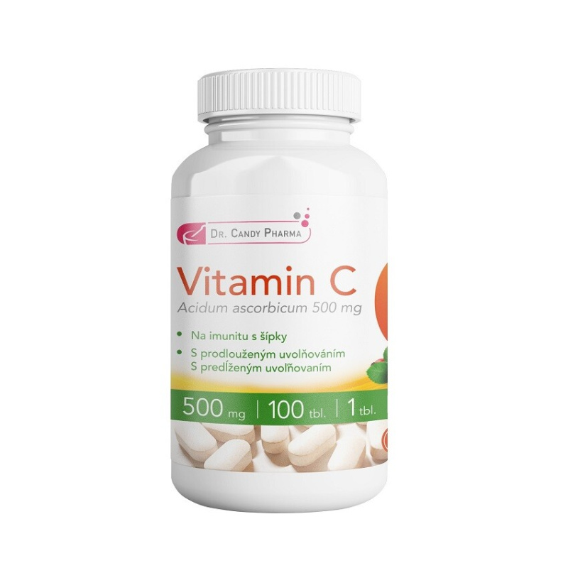 DR.CANDY PHARMA Vitamin C premium 500 mg 100 tablet