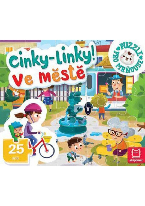 Cinky-linky! Ve městě - Puzzle Aksjomat s.r.o.