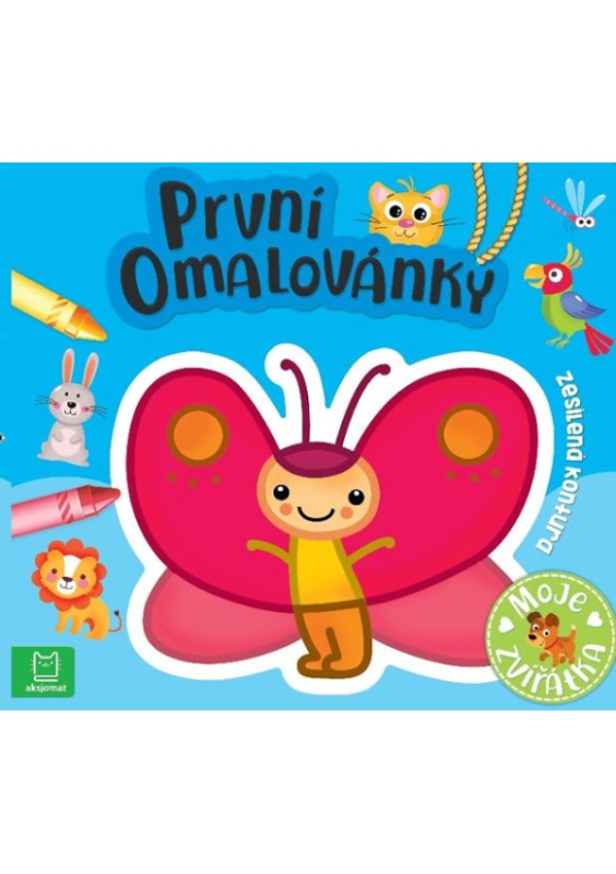 Moje zvířátka - První omalovánky Aksjomat s.r.o.