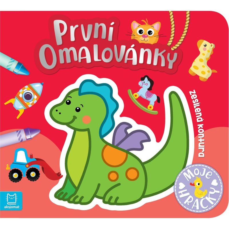 Moje hračky - První omalovánky Aksjomat s.r.o.