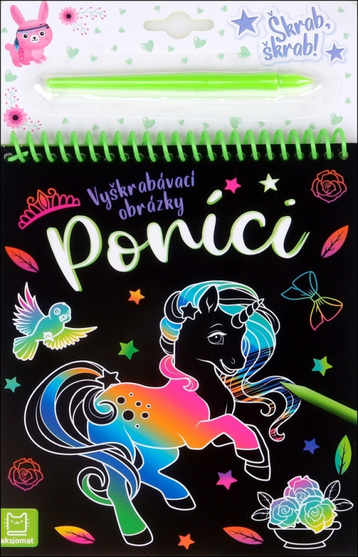 Vyškrábavací obrázky Poníci Aksjomat s.r.o.