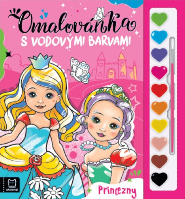 Omalovánka s vodovými barvami Princezny Aksjomat s.r.o.