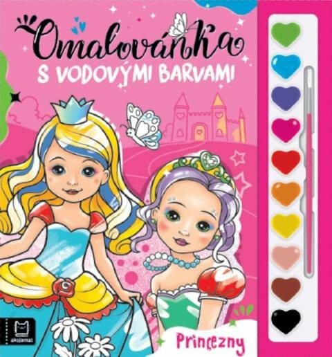 Omalovánka s vodovými barvami Princezny Aksjomat s.r.o.