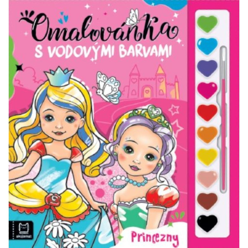 Omalovánka s vodovými barvami Princezny Aksjomat s.r.o.
