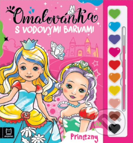 Omalovánka s vodovými barvami Princezny Aksjomat s.r.o.